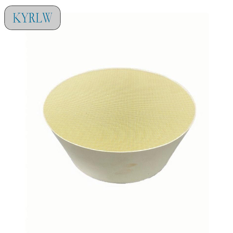 Ceramic Oval Honeycomb Three-Way Catalytic Converter for Exhaust Systems – Designed for Euro3/4/5/6 Emission Standard Compliance