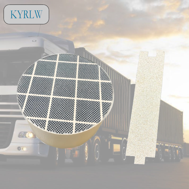 170*100mm 200cpsi High Quality New Low Pressure Loss Catalytic Diesel Particulate Filter Universal Purpose Silicon Carbide DPF
