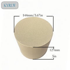 High-Performance 143.8*123/127mm GPF Gasoline Particulate Filter – Reduces Emissions Improves Fuel Efficiency Complies with Environmental Standards