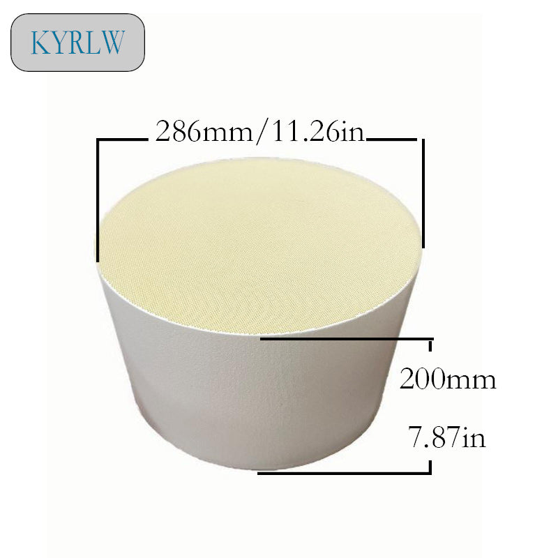 Ceramic Catalyst For Diesel Engine Emission Ceramic Catalyst No Coating 286*200mm