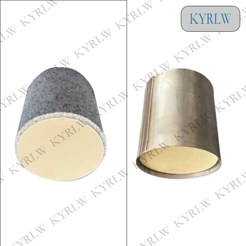 Diameter 103/110mm Universal Honeycomb Ceramic Catalytic Converter Three-Way Catalytic Converter For Cars Exhaust Catalyst Converter