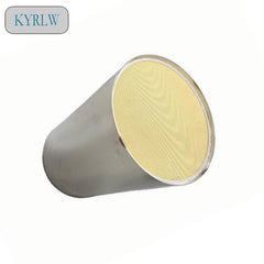 SCR (selective catalytic reduction) ceramic with metal shell