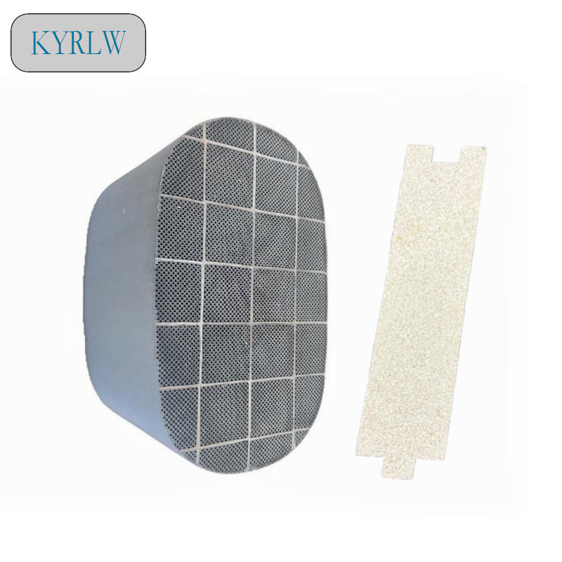 226*137*152mm High Quality New Low Pressure Loss Catalytic Diesel Particulate Filter Universal Purpose Truck Silicon Carbide DPF
