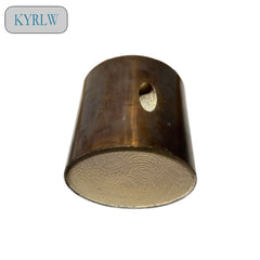 FOR Porsche EURO 6 Catalytic Converter Metal 130*120mm 3 Cores Three Way Round Universal Catalytic Converter Honeycomb Catalysts