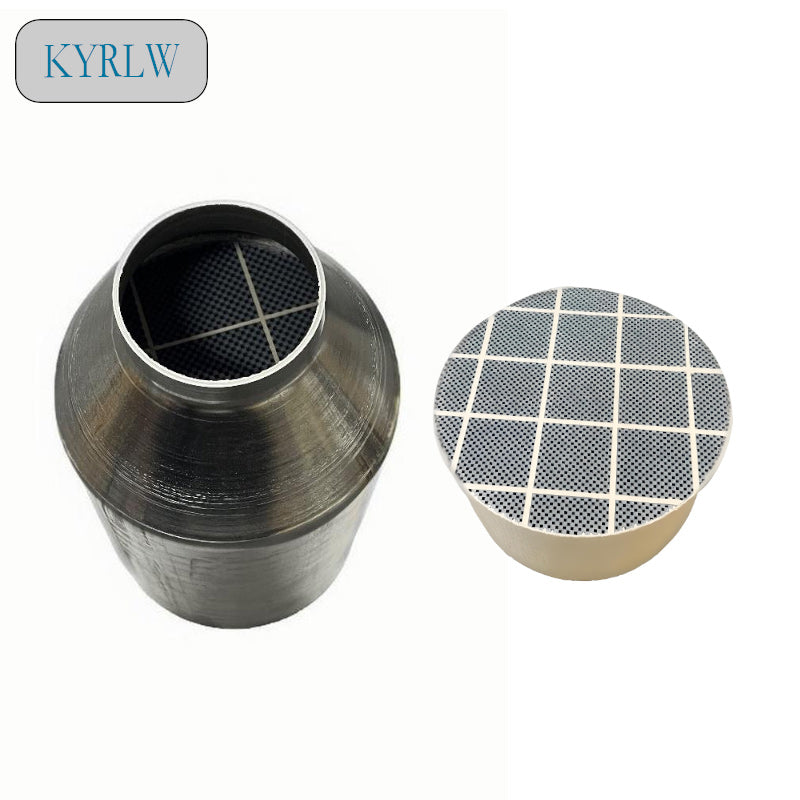 4.28in overtall height 280mm Silicon Carbide With Metal Casing Diesel Vehicle Diesel Particulate Filter