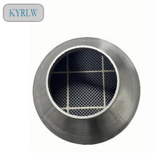 4.28in overtall height 280mm Silicon Carbide With Metal Casing Diesel Vehicle Diesel Particulate Filter