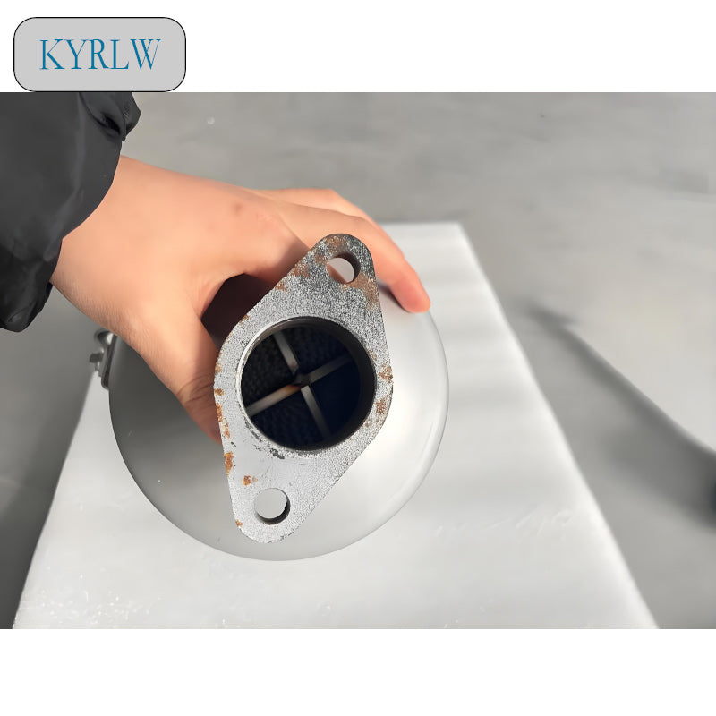 Customer-Specific Universal diesel Particle filter with metal shell  200/300cpsi/cells Honeycomb Metal DPF Honeycomb
