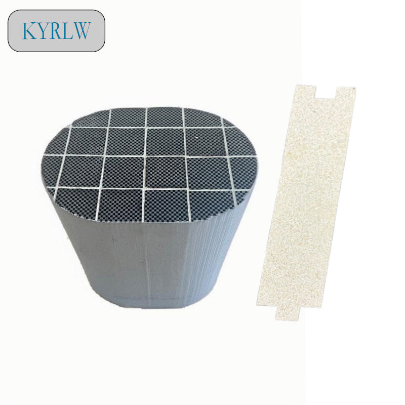 174*122*120/200mm High Quality Catalytic Diesel Particulate Filter Universal Purpose Silicon Carbide DPF