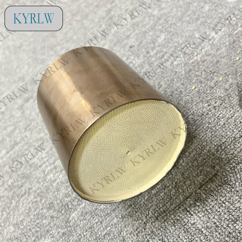 Metal Honeycomb Three Way Catalytic Converter for Petrol Car Exhaust 114*104mm