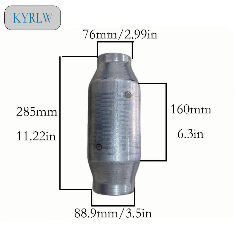Customer-Specific Universal Three Way Catalyst TWC Honeycomb Metal Catalytic Converter Catalyst Honeycomb