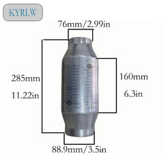 Customer-Specific Universal Three Way Catalyst TWC Honeycomb Metal Catalytic Converter Catalyst Honeycomb