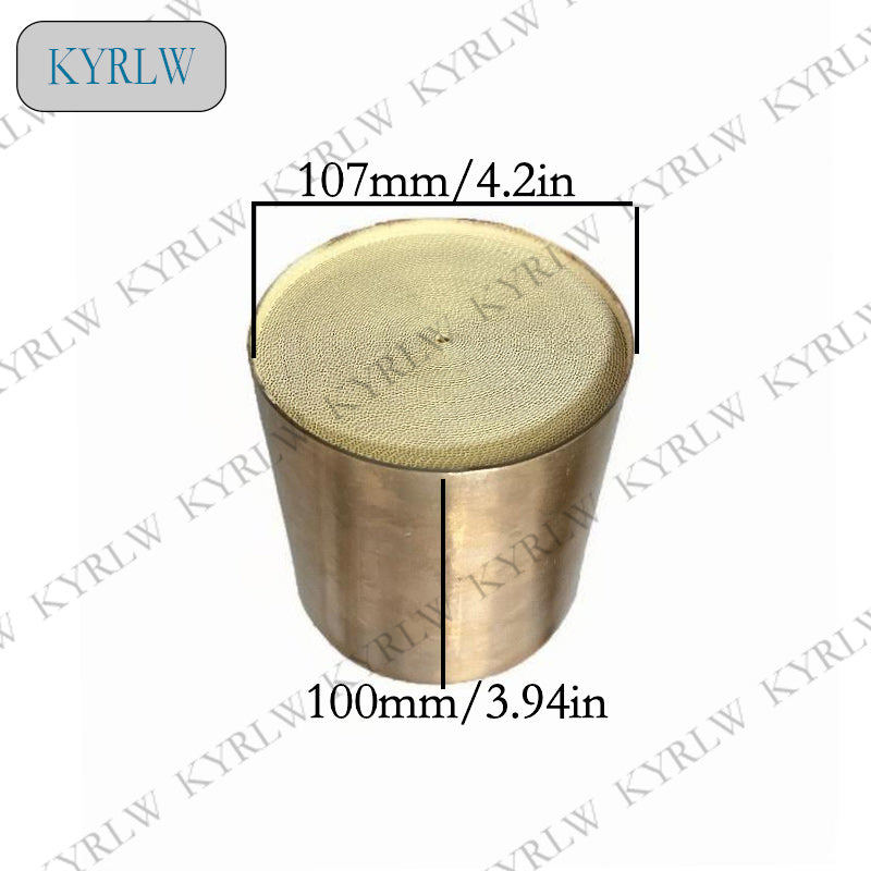 Metallic Three-Way Catalyst	Honeycomb Structure