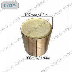 Metallic Three-Way Catalyst	Honeycomb Structure