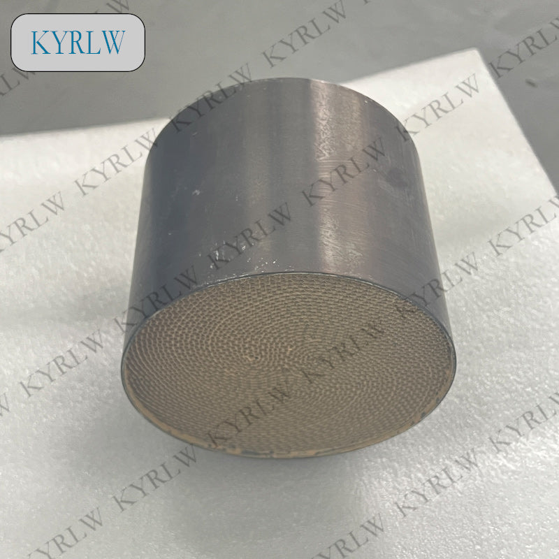 Exhaust System High Flow Metal Core Catalysts for Gasoline Engines in Sports Applications 130*120mm 100/200CPSI